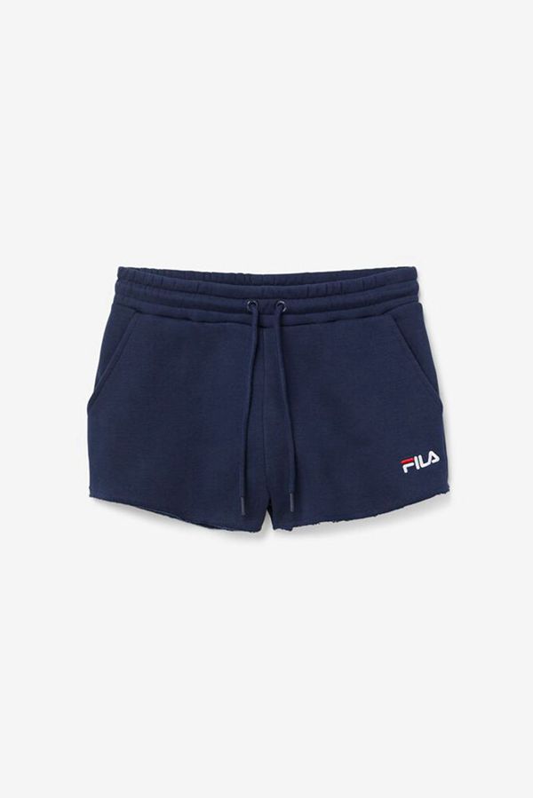 Fila Kari Women's Shorts - Navy/White/Red,NZ 654-80763